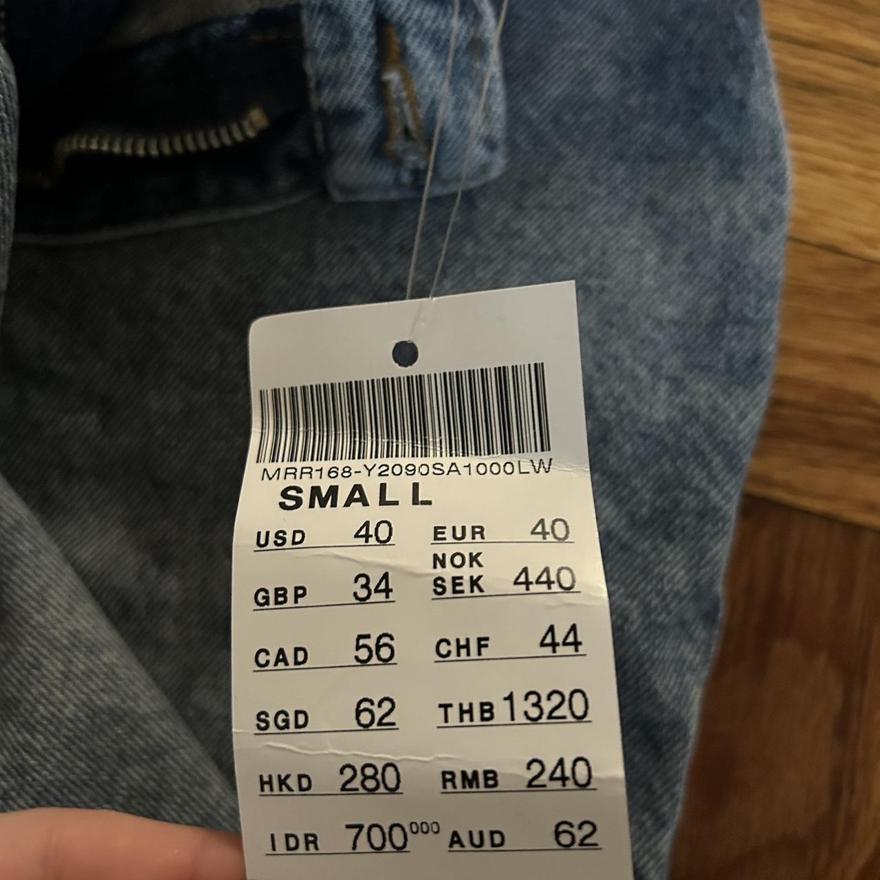 Brandy Melville John galt low rise flare light wash...