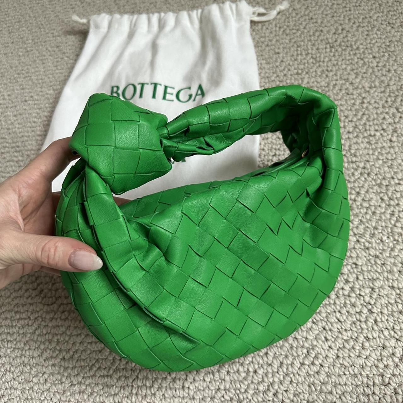 Bottega Veneta Mini Jodie in parakeet - worn once,... - Depop