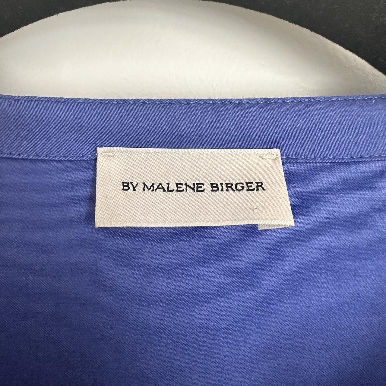 By Malene Birger blue cotton dress, never worn size 38 - Depop