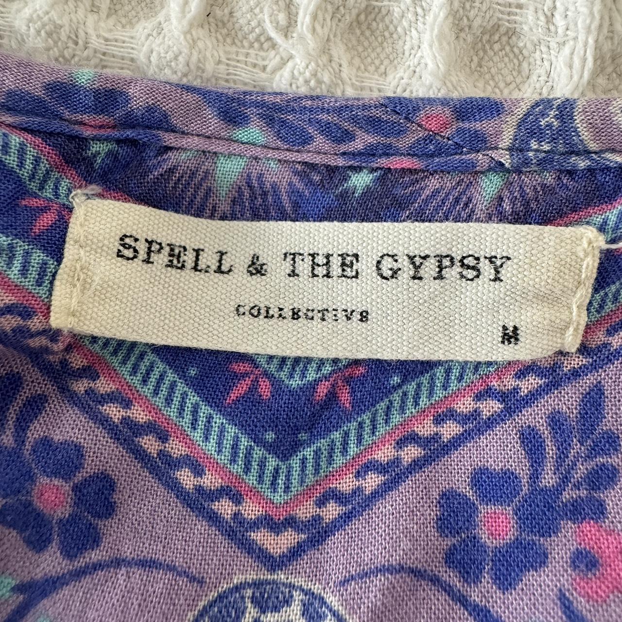 Spell & The Gypsy. City Lights Blouse Indigo. Size... Depop