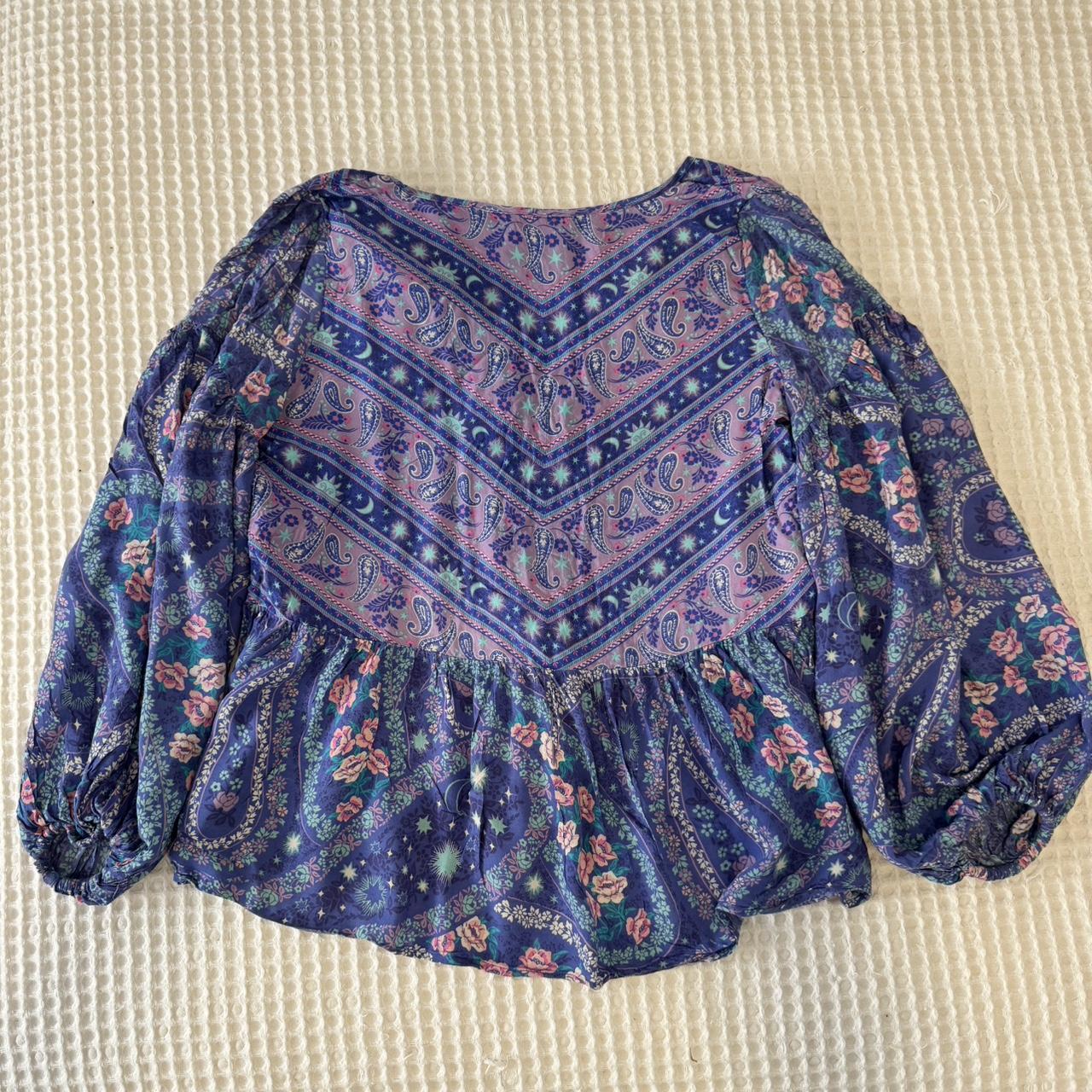 Spell & The Gypsy. City Lights Blouse Indigo. Size... Depop