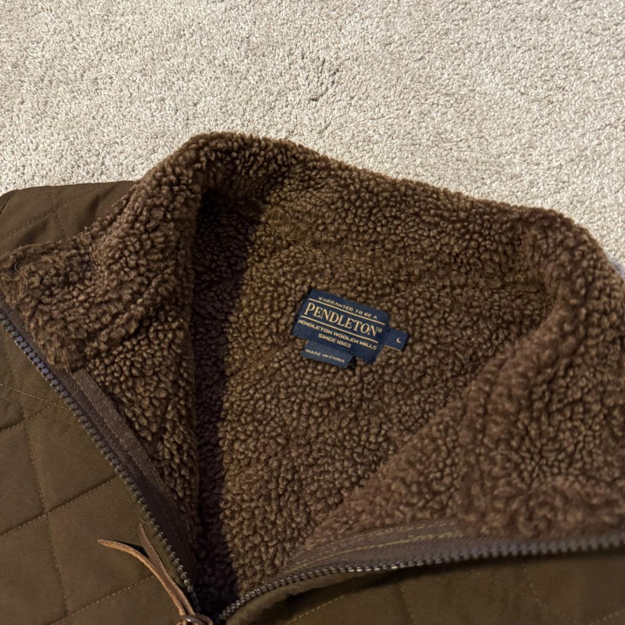 Pendleton Men's Vest - Brown - L – Pendleton quil… - image 2