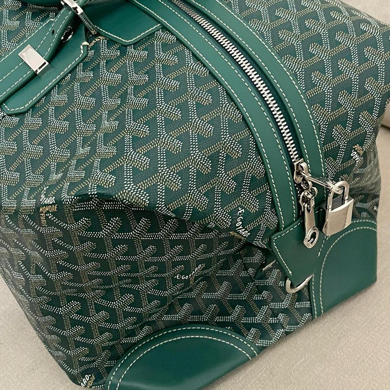 Goyard bowling 45 green bag, it has been used a | Depop