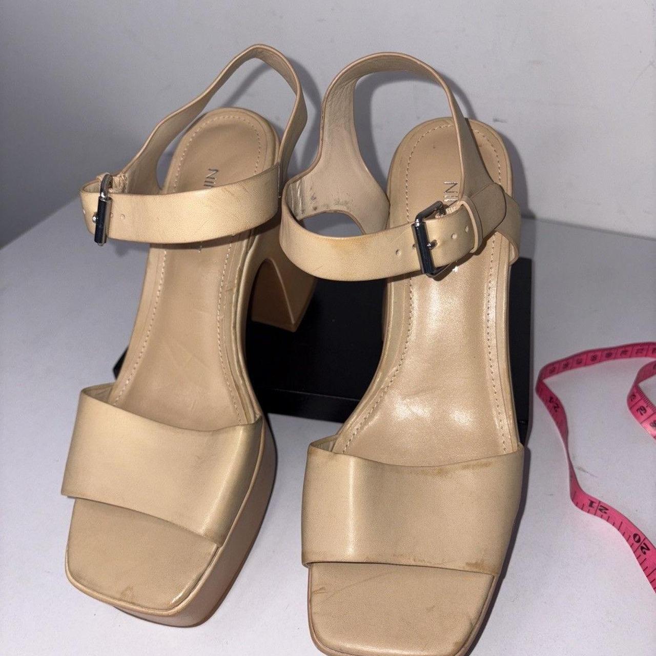 Nine West Women's Sandals Tan US – The Nine West Leather