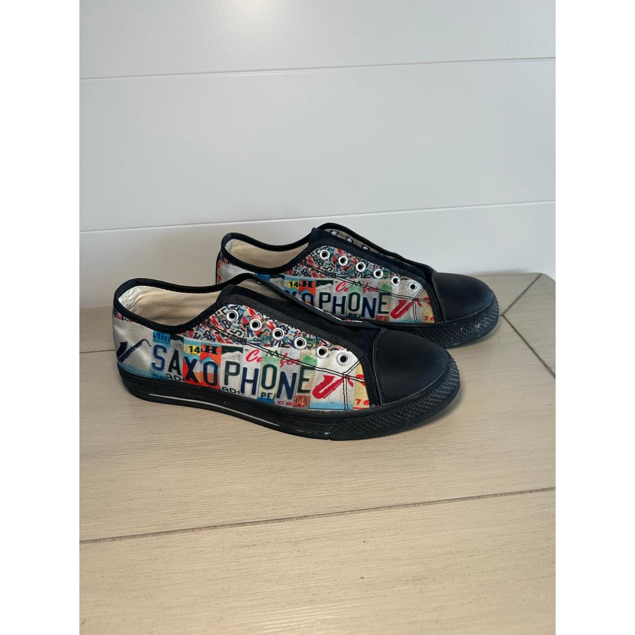 Source Unknown Women's Loafers - Black/Multi - US… - image 1
