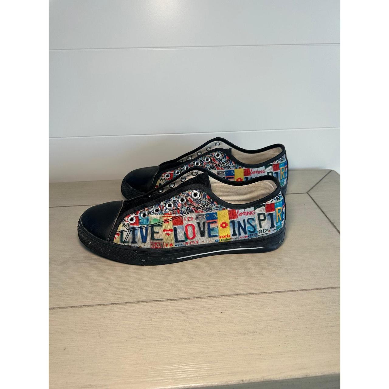 Source Unknown Women's Loafers - Black/Multi - US… - image 2