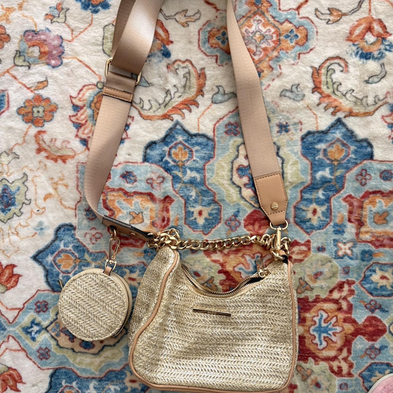 ALDO Women's Crossbody bags - Tan/Cream – Aldo Cr… - image 1