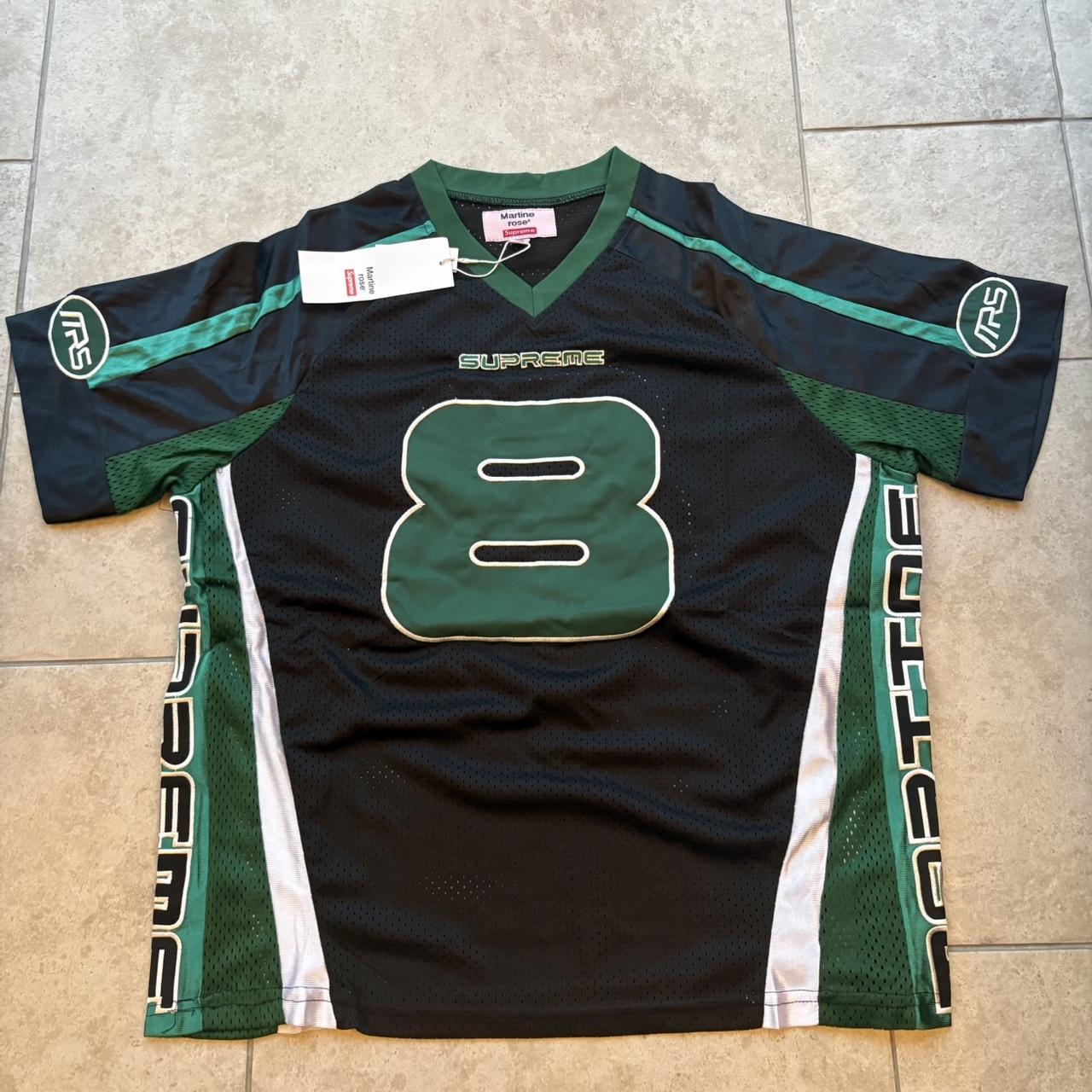 Supreme Hellraiser Football Jersey White | Depop