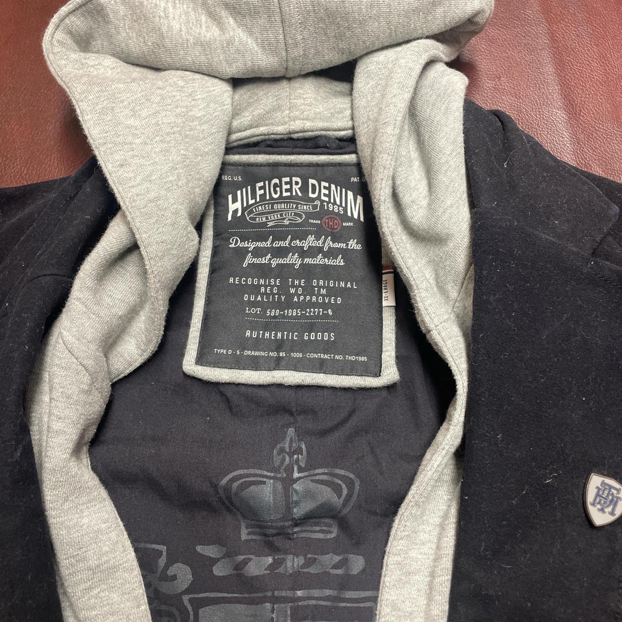 Vintage Tommy Hilfiger denim blazer jumper