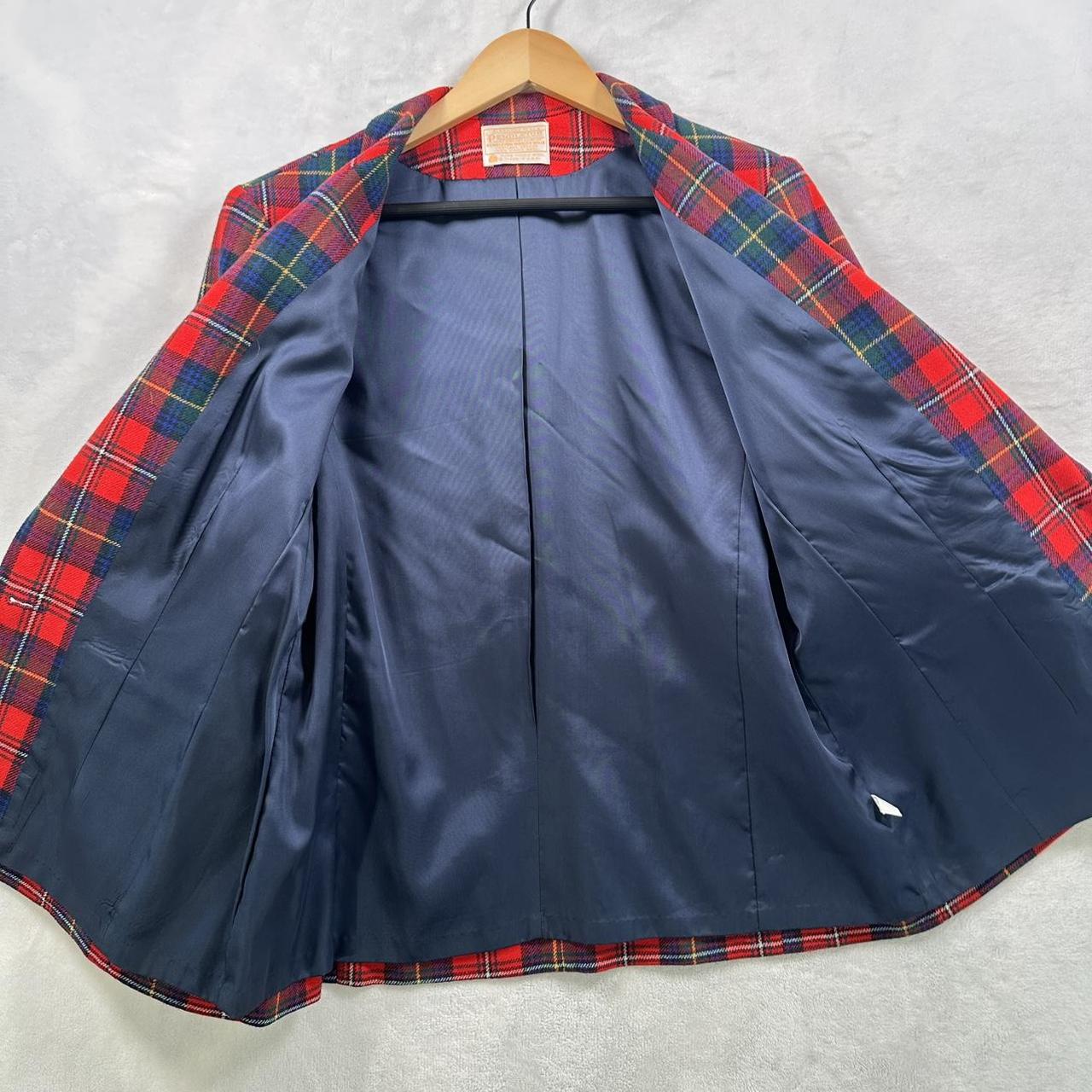 Pendleton Women's Blazer Jacket - Red/Multi - L –… - image 5