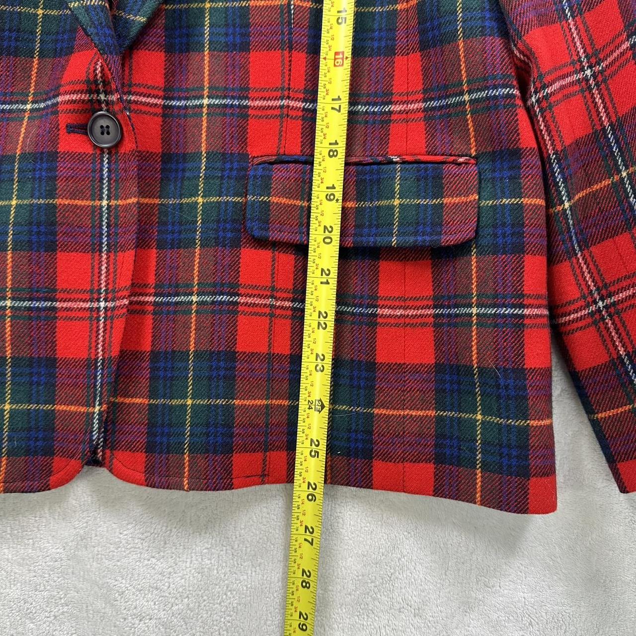 Pendleton Women's Blazer Jacket - Red/Multi - L –… - image 7