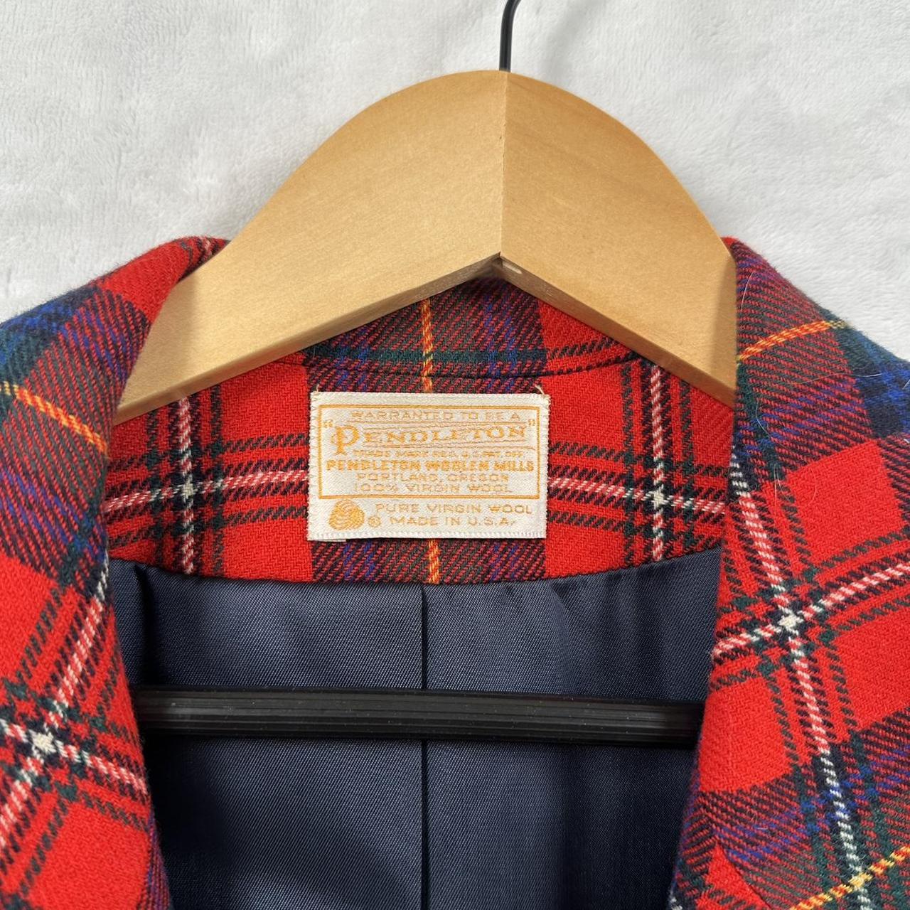 Pendleton Women's Blazer Jacket - Red/Multi - L –… - image 3