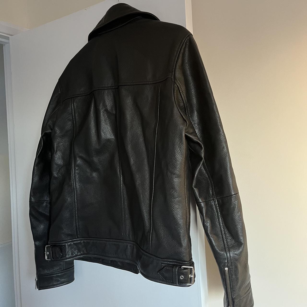 Whistles beautiful leather biker jacket. Excellent... Depop