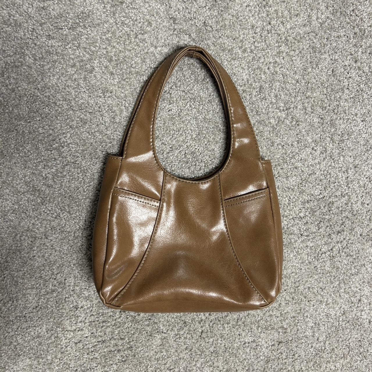 Nine West Women's Shoulder bags - Tan/Brown – Brown Nine West mini leather shoulder bag …