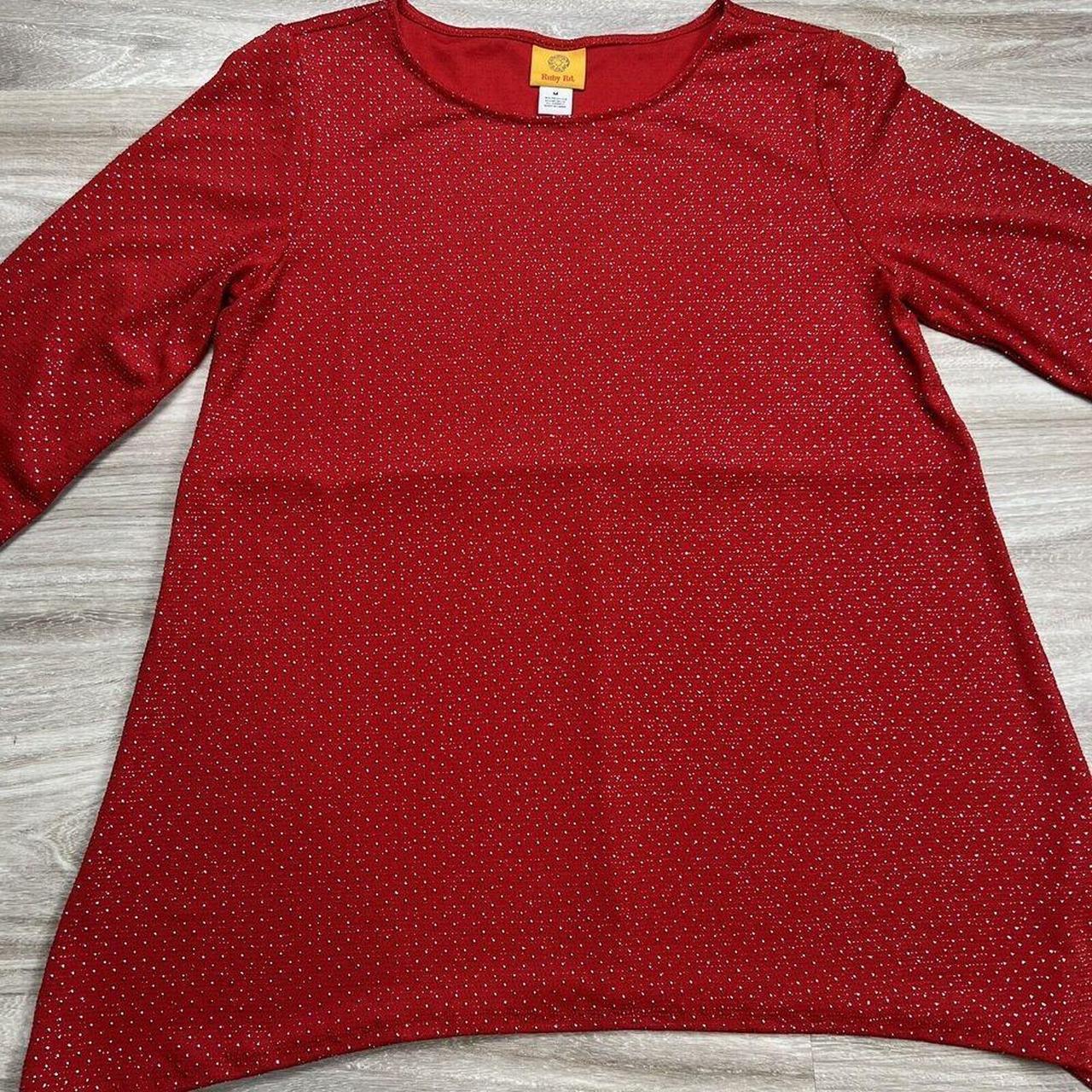 Ruby Rd. Women's Sweater - Red - M – Ruby Road Sw… - image 3