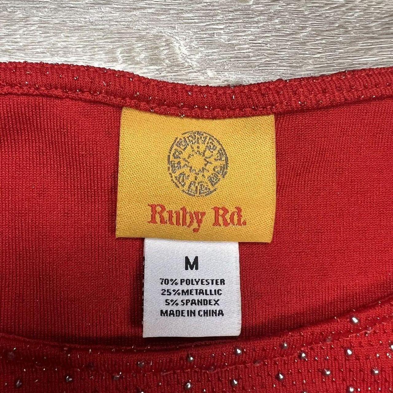 Ruby Rd. Women's Sweater - Red - M – Ruby Road Sw… - image 5