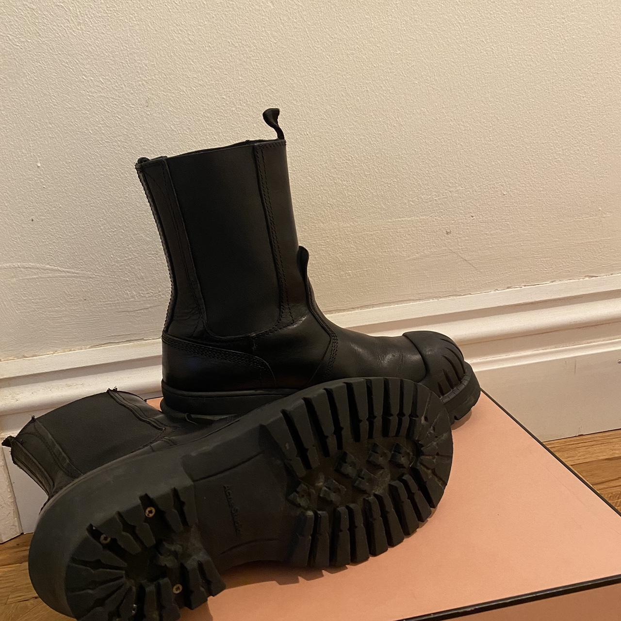 Acne Studios Lug Sole Ankle boots Size 38 Depop