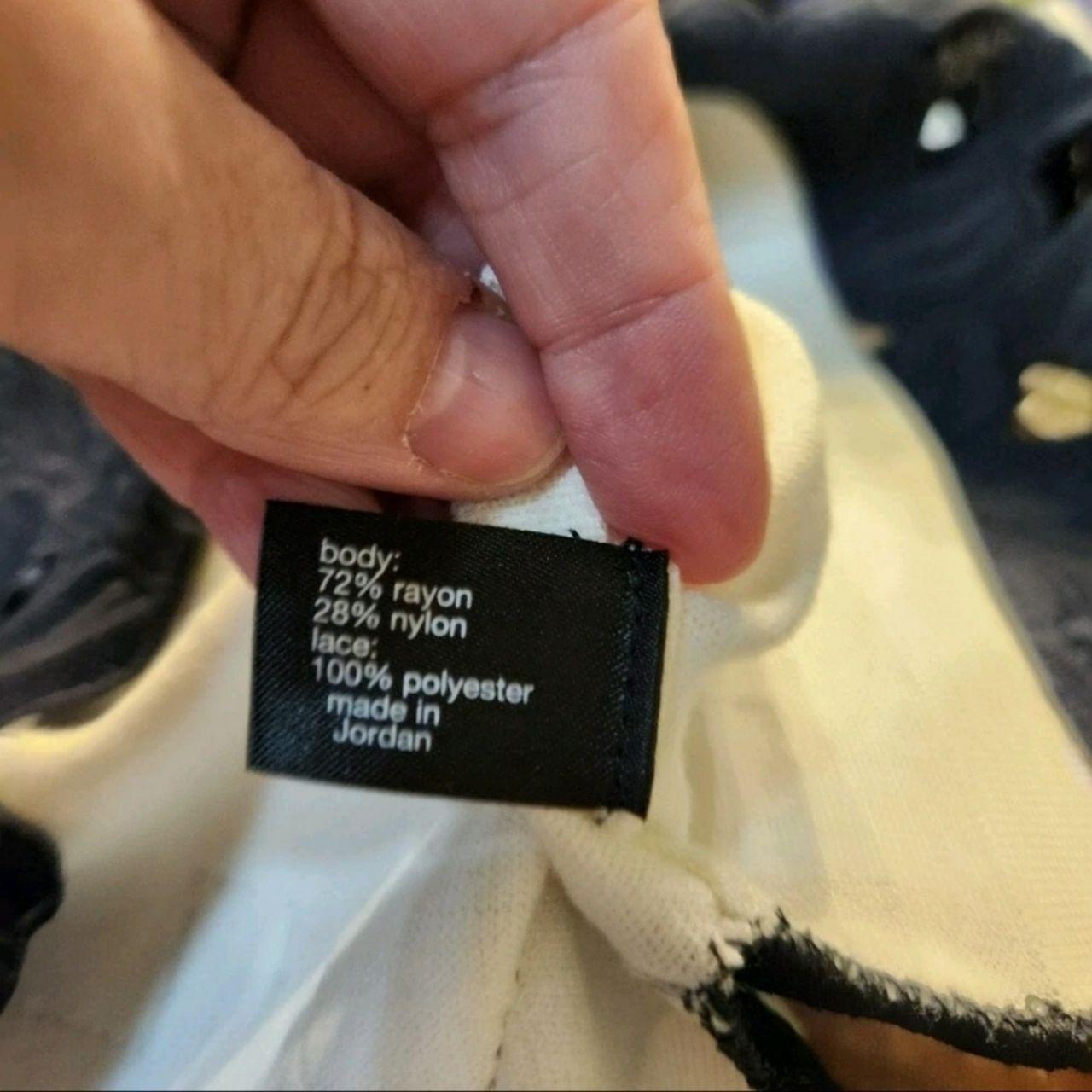 Source Unknown Women's Top - White/Black - XL – V… - image 4