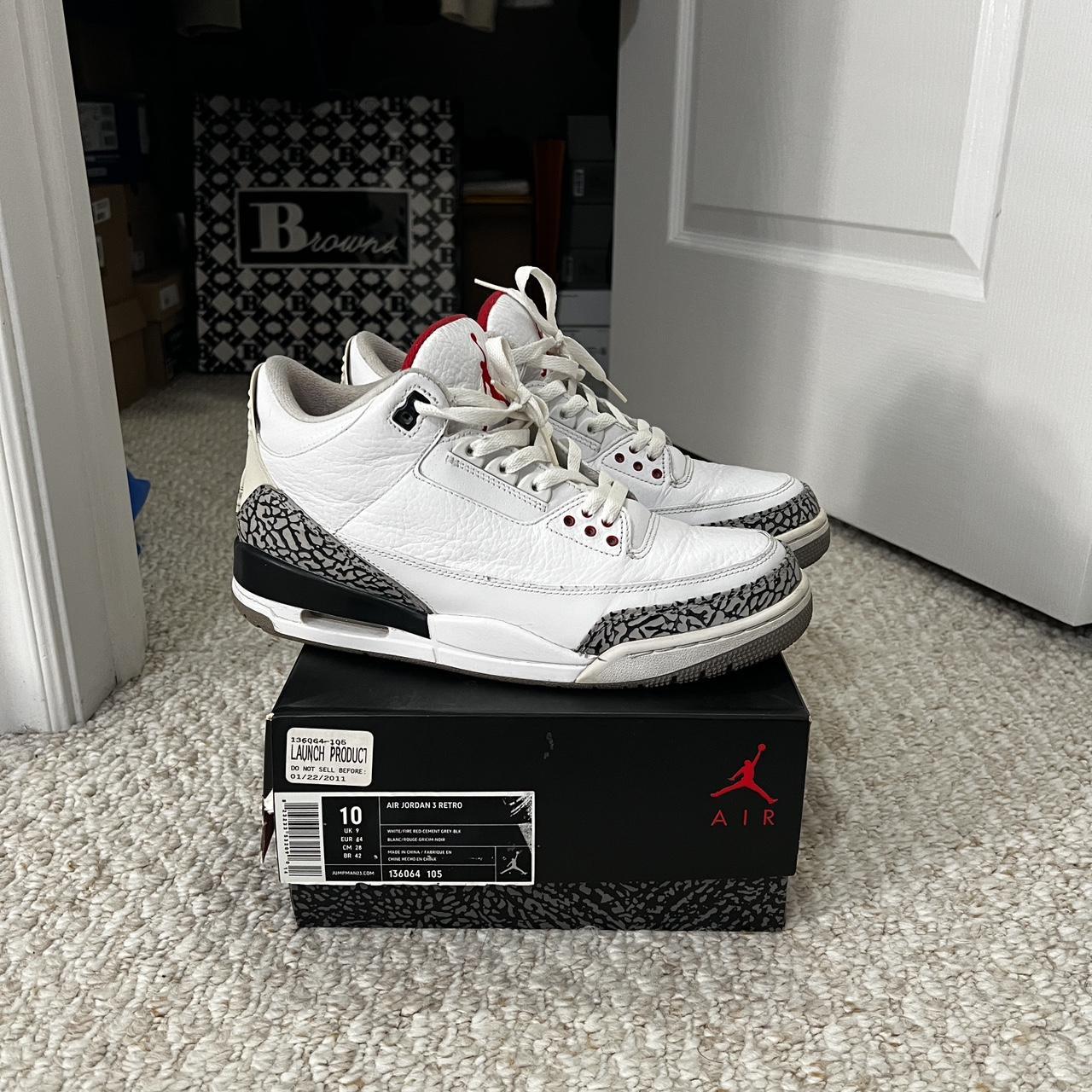 Jordan 3 size fashion 10