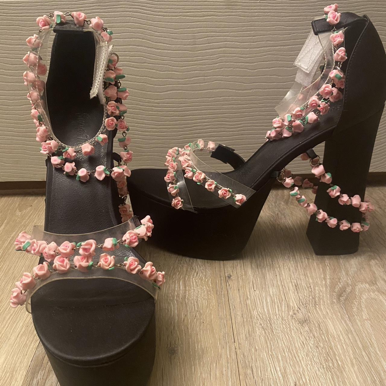SugarThrillz ピンク 厚底 ヒール パンプス dollskill SugarThrillz ピンク 厚底 ヒール パンプス dollskill