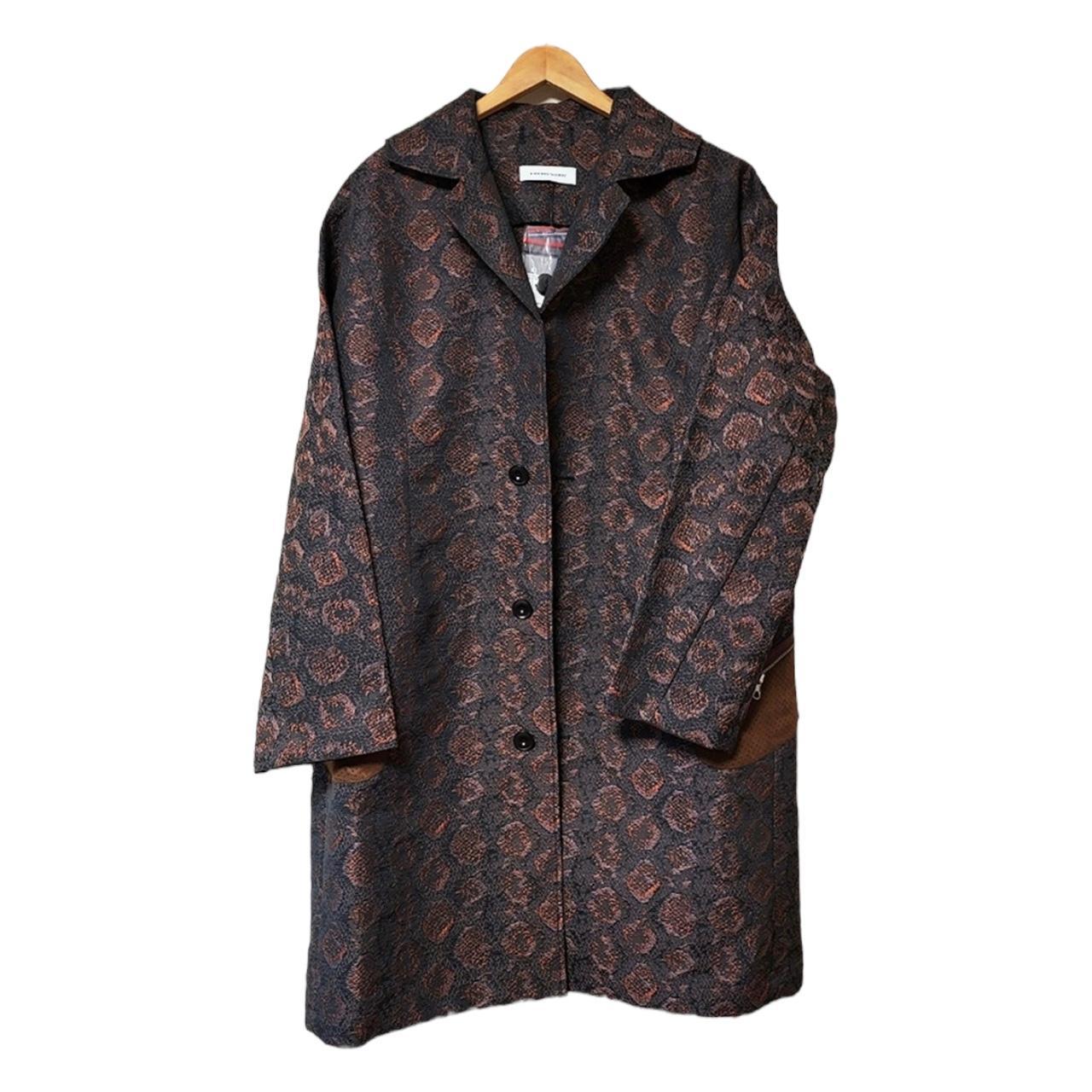 その他Kiko Kostadinov Snakeskin Lahti Coat - northwoodsbookkeeping.com