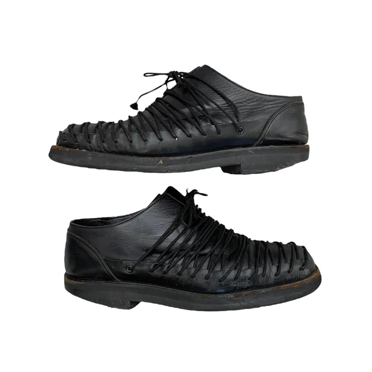 【RYUICHIRO SHIMAZAKI HOMME】archive Ryuichiro shimazaki homme bondage dress shoes Sz9 | Depop