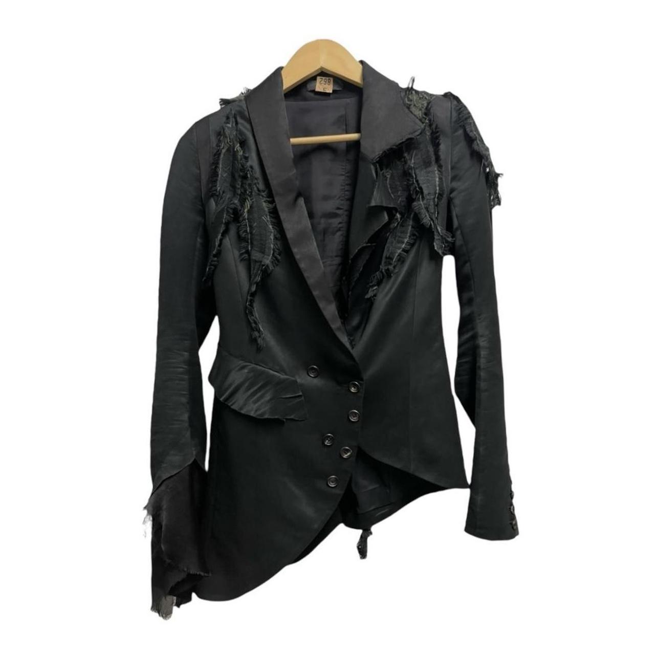 ジャケット・アウター HIRO (KIDILL) Damage ModsCoat Hiro kidill patchwork spike jacket Sz m Hyde | Depop