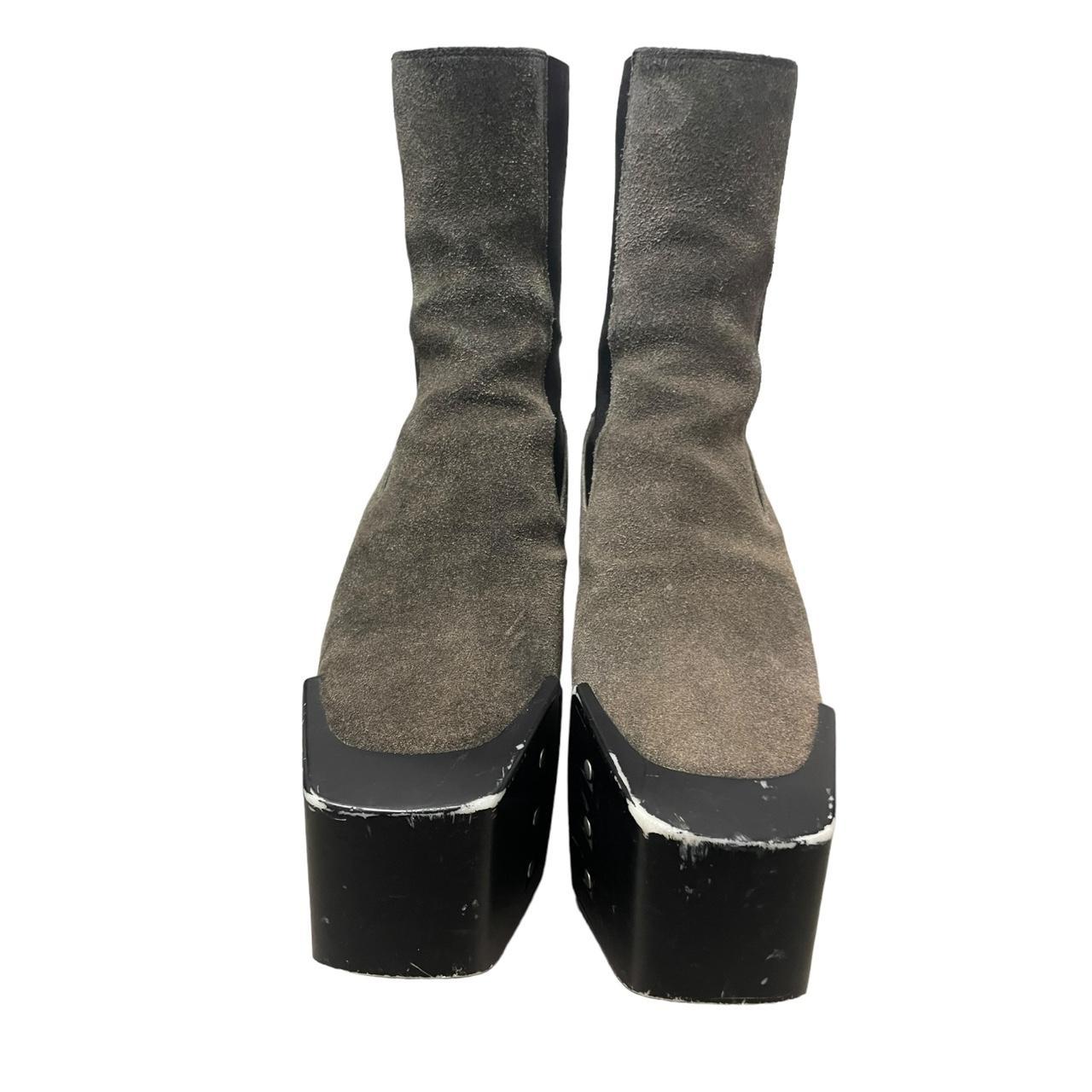 Rick Owens suede kiss heels Sz42 | Depop Rick Owens suede kiss heels Sz42 | Depop