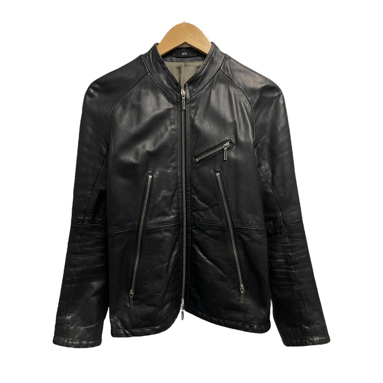 Ma+ Julius horse 5 zip leather jacket Sz s | Depop