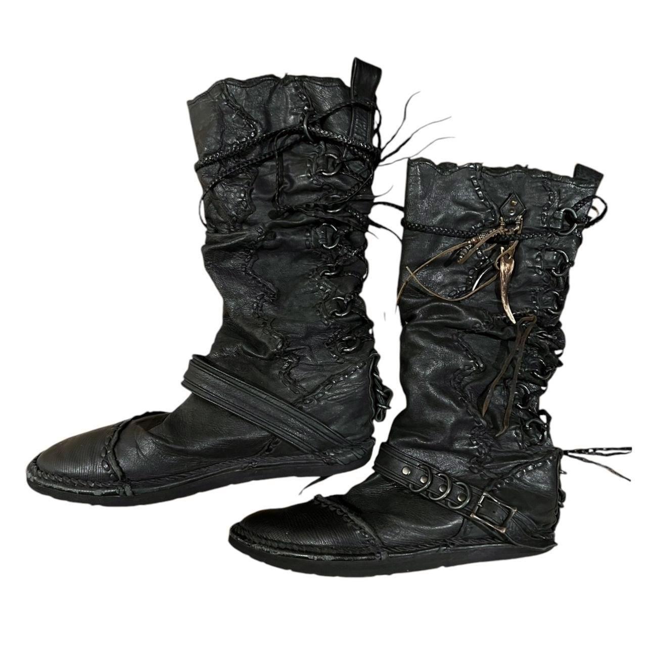 SOLD 14th addiction evolved tethered moccasins | Depop