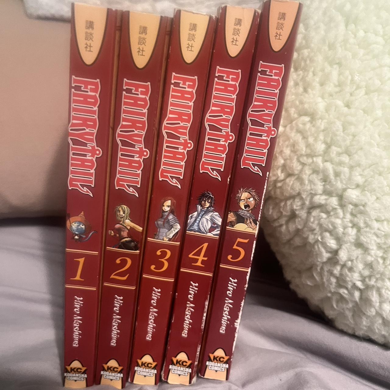 Fairy Tail Vol. 1, 2, 4, and 5 Not sure if I have - Depop