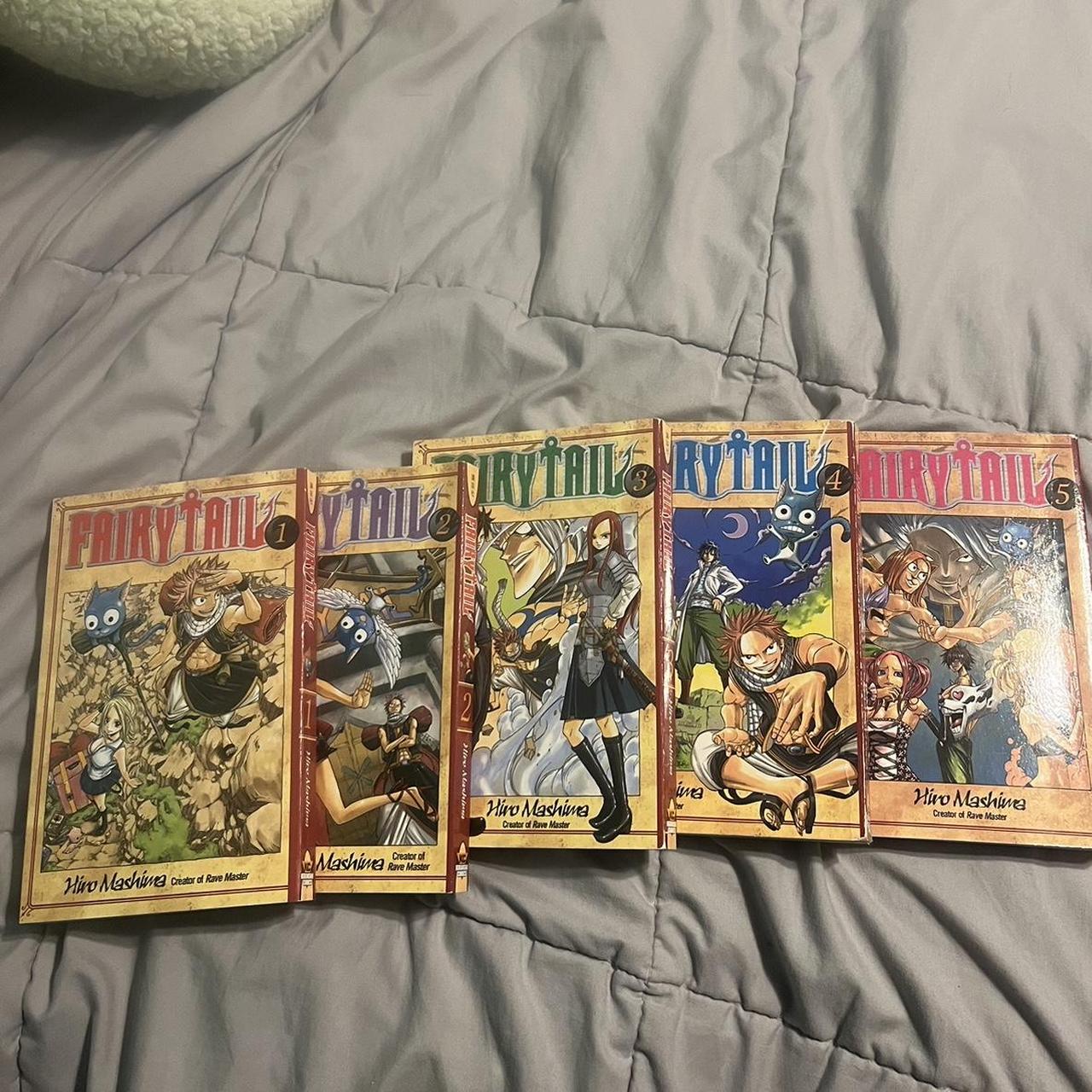 Fairy Tail Vol. 1, 2, 4, and 5 Not sure if I have - Depop