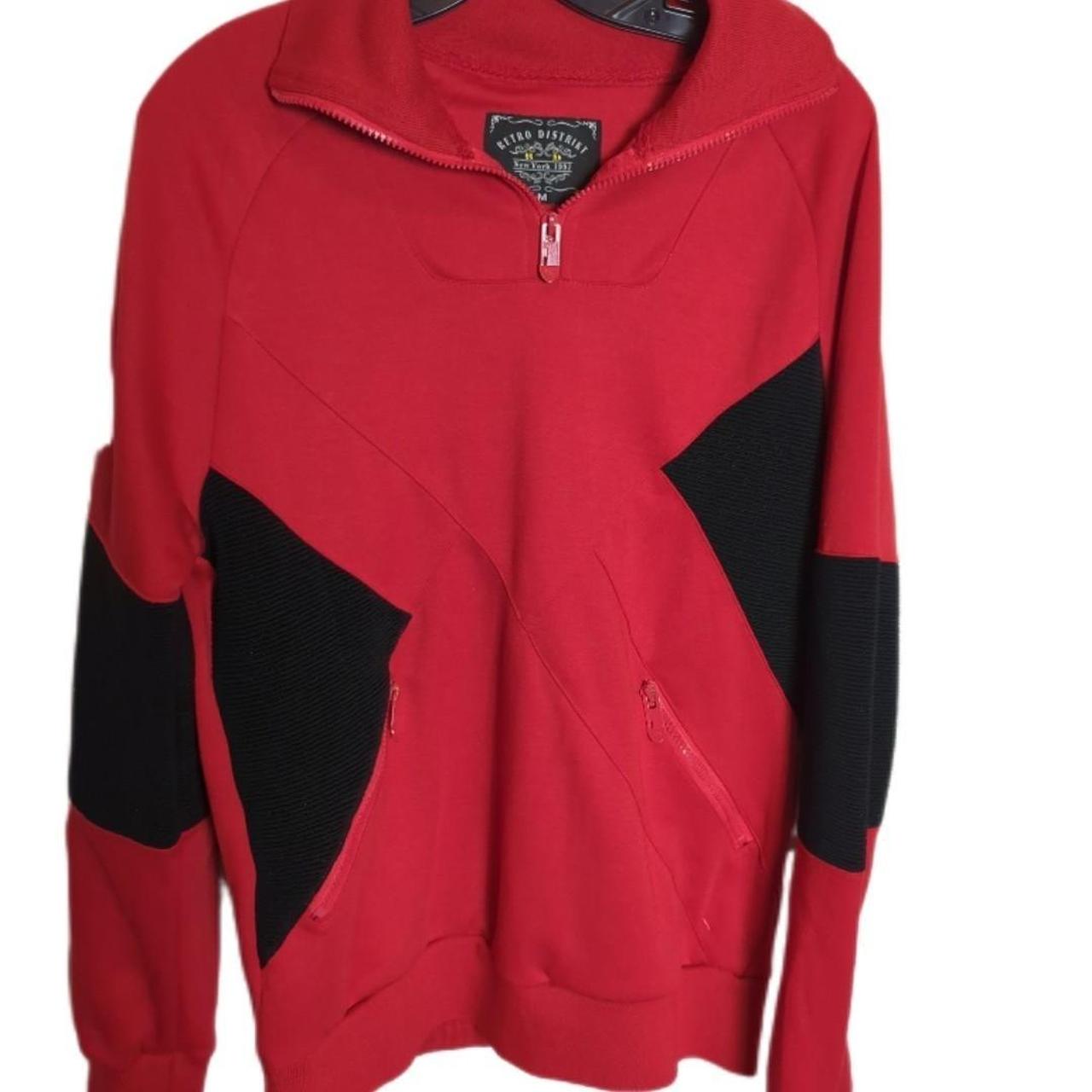 Source Unknown Men's Sweatshirt - Red - M – Retro… - image 1