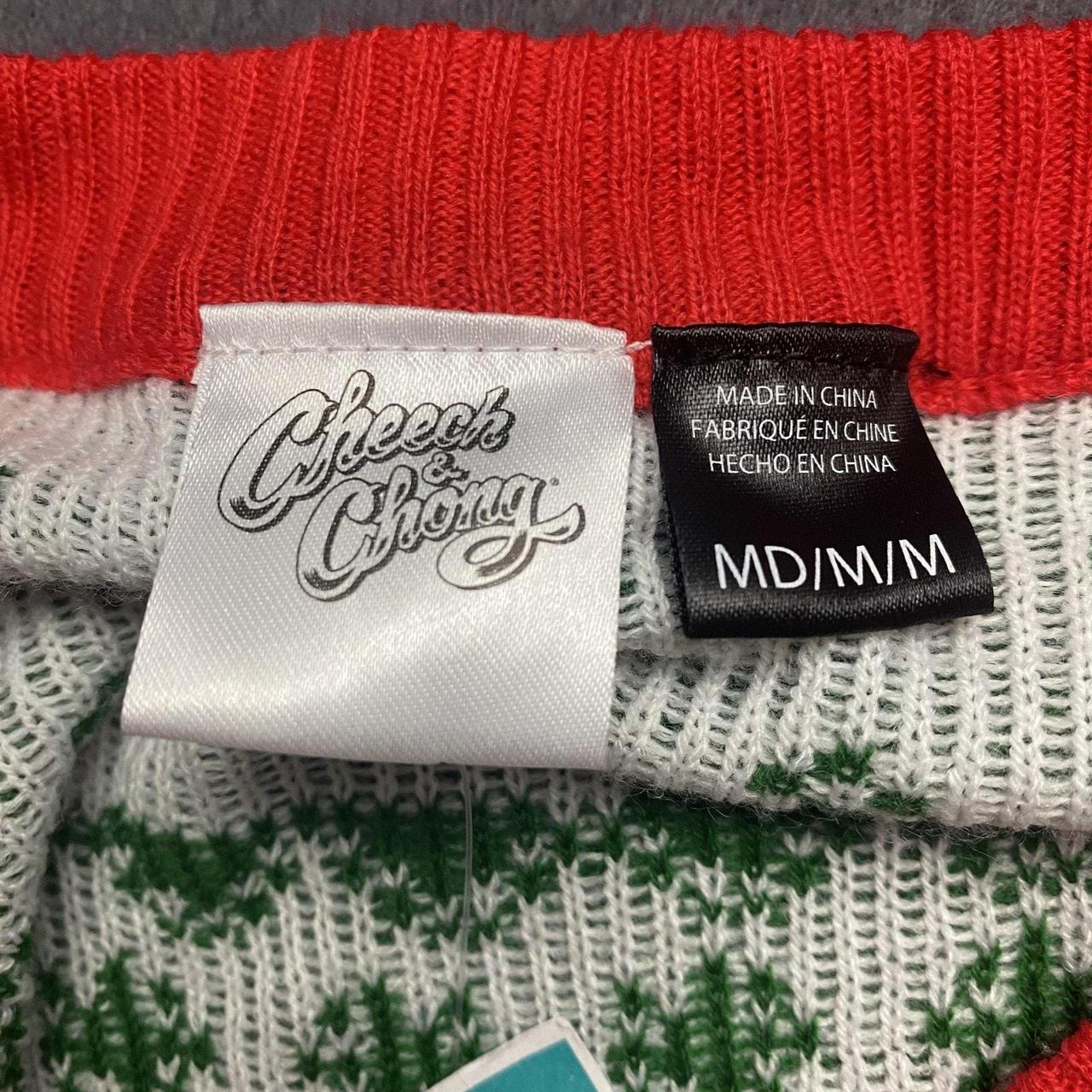 Source Unknown Men's Sweater - Green/Red - M – Ch… - image 8