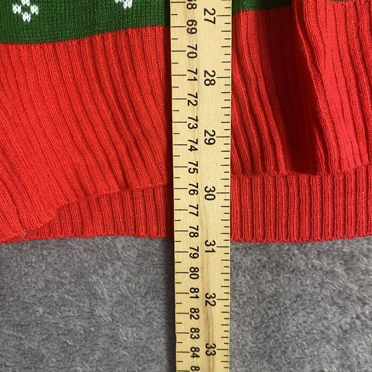 Source Unknown Men's Sweater - Green/Red - M – Ch… - image 5