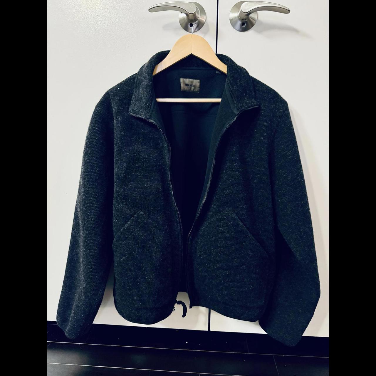 Buck Mason Wool-blend Zip up Jacket Depop