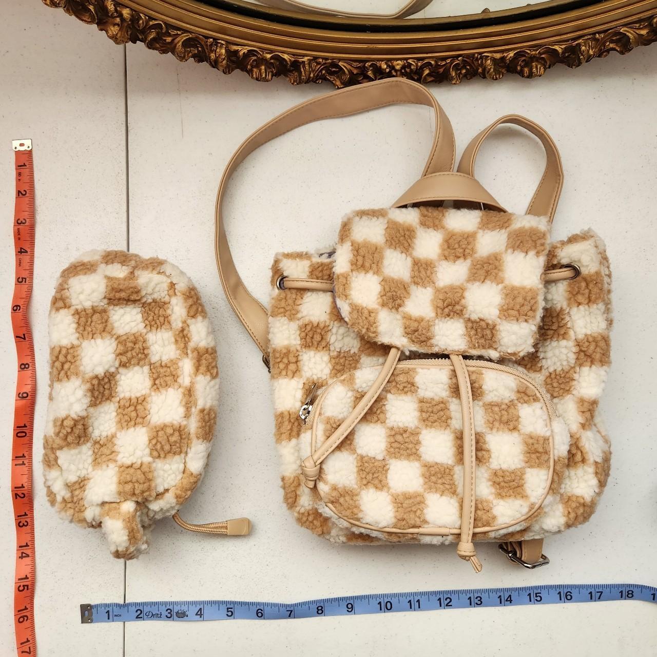 LOUIS VUITTON Women's Sperone Backpack aus Leder in Creme