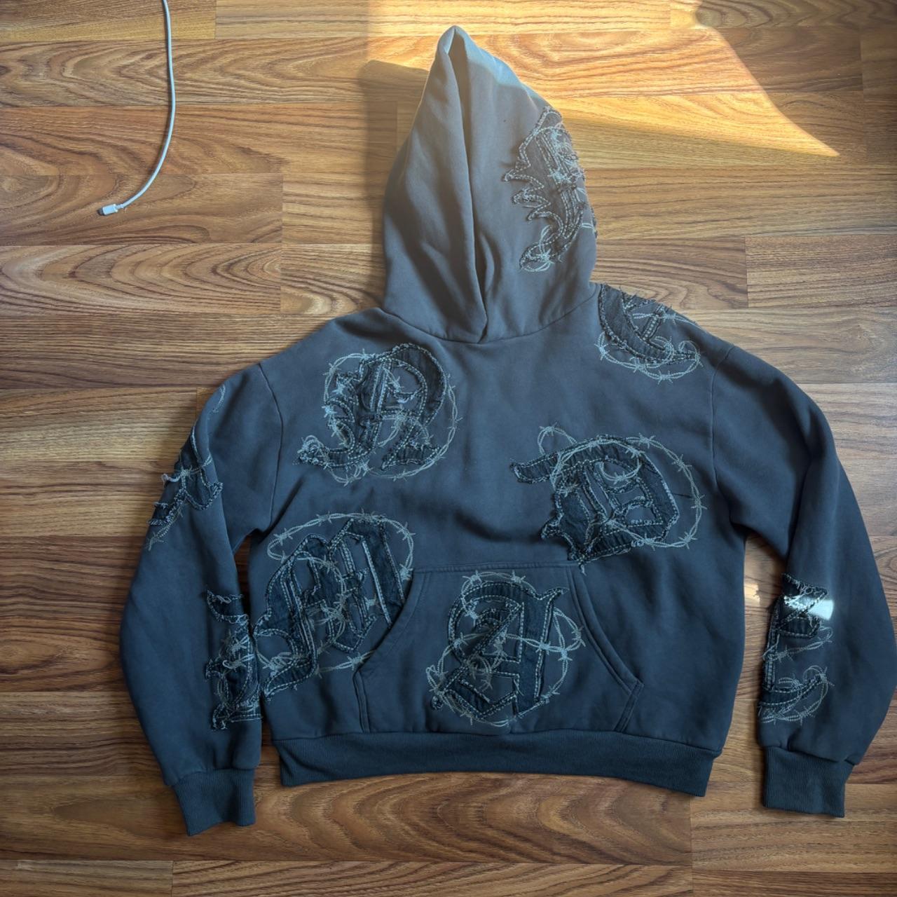 [正規品]named collective pullover hoodie Crash Puff Print Hoodie Charcoal – NAMED COLLECTIVE®