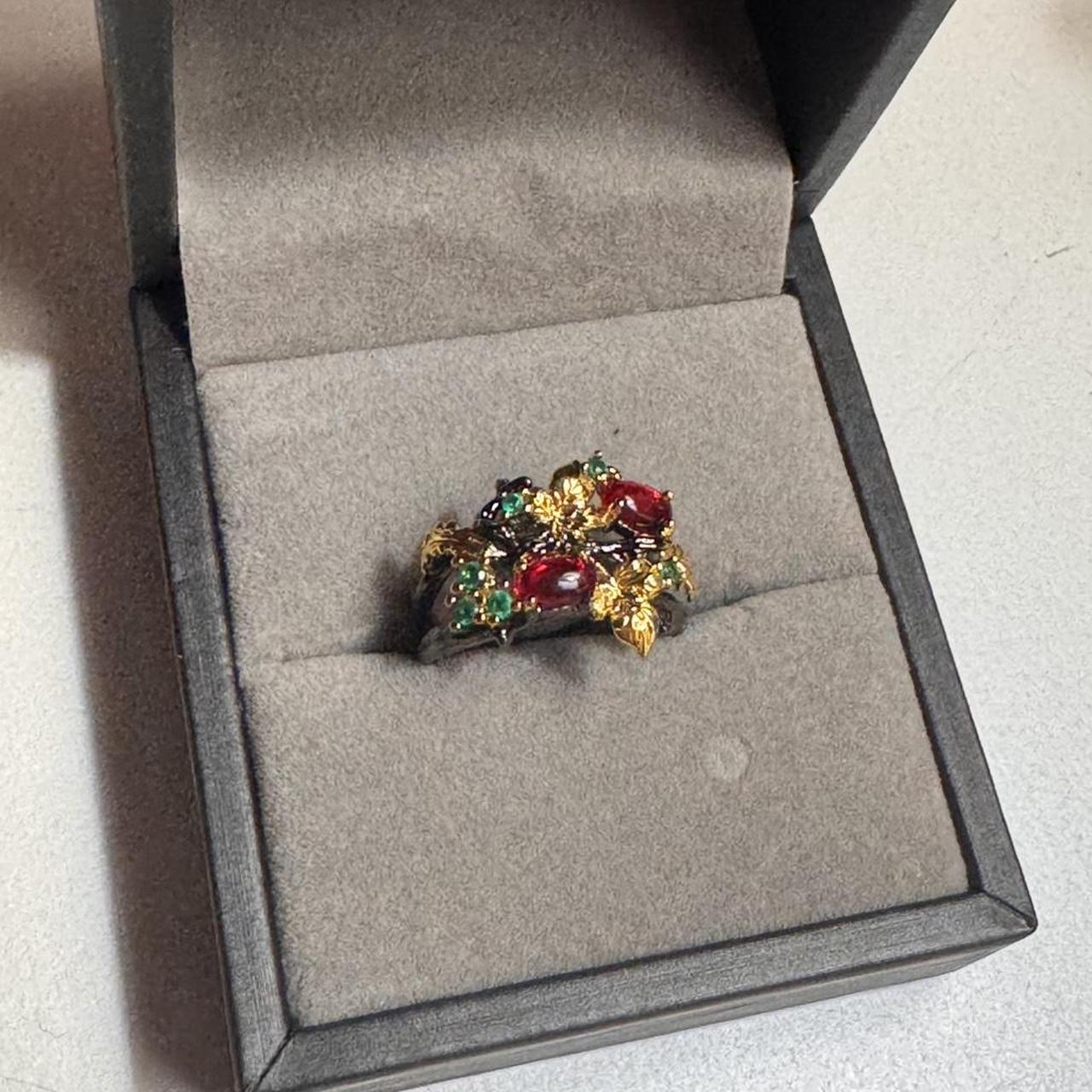 Women's Ring - Multi/Black – Matching Multicolour… - image 2