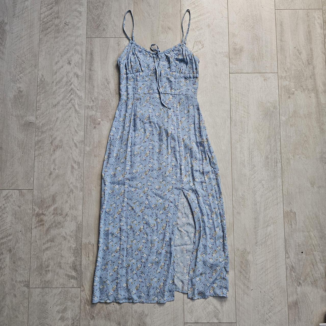 Aeropostale Women's Dress Blue/Multi XS – Light blue