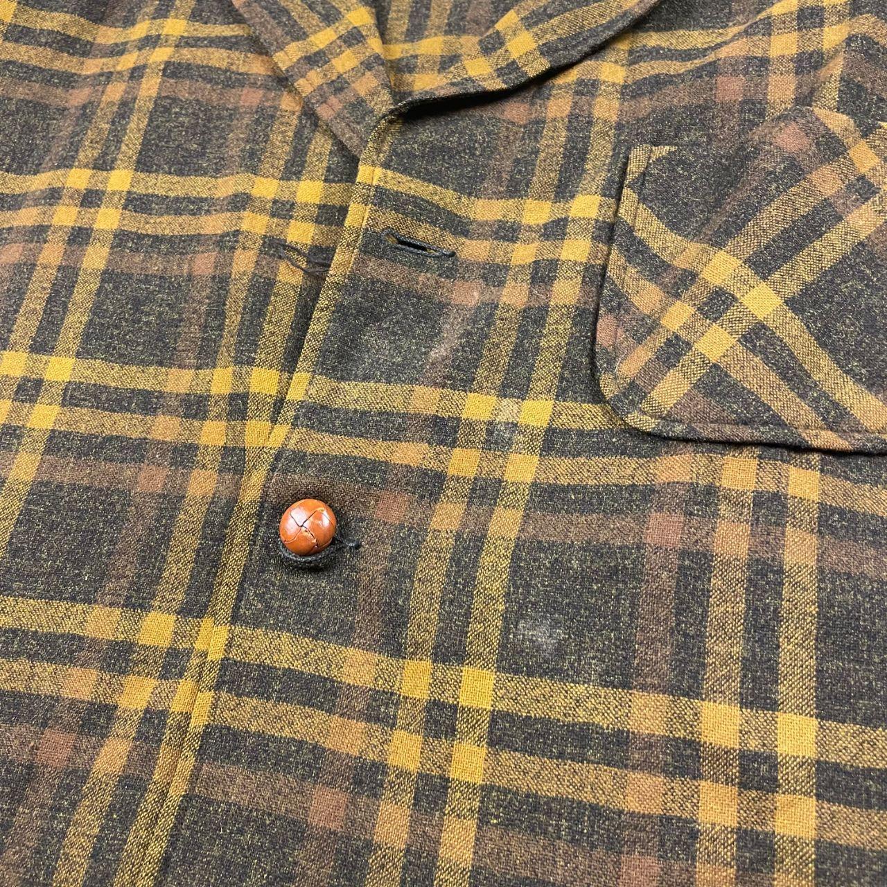 Pendleton Men's Wool Jacket - Brown/Multi - L – V… - image 7