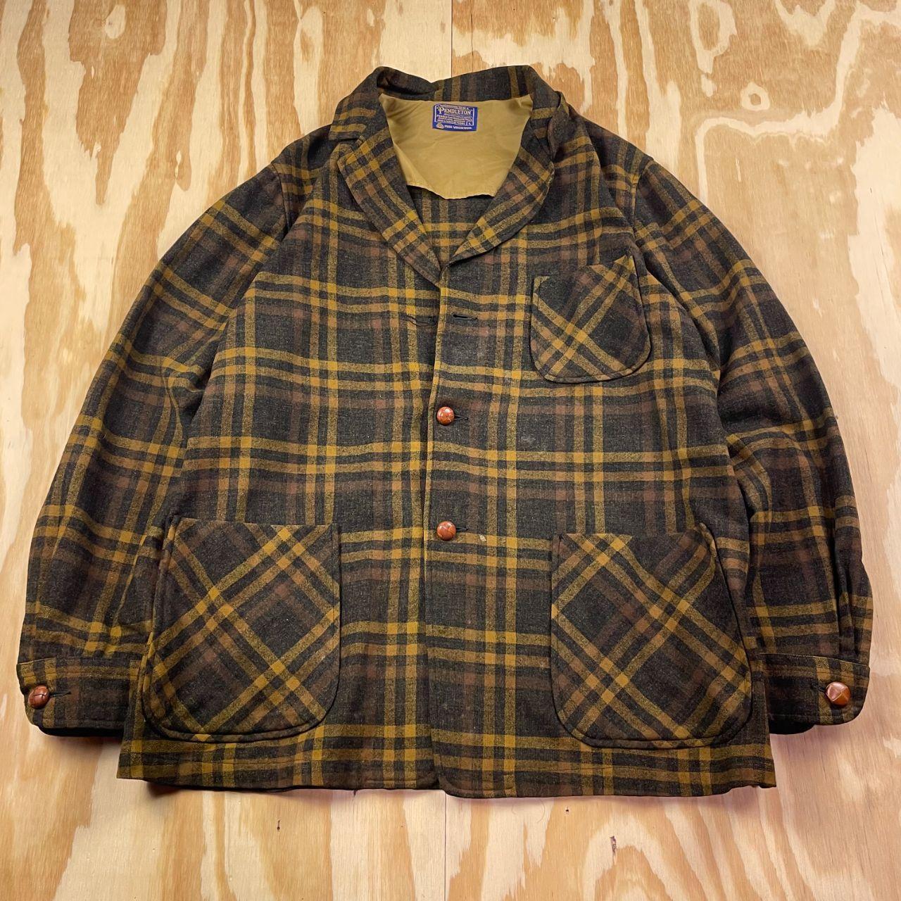 Pendleton Men's Wool Jacket - Brown/Multi - L – V… - image 1