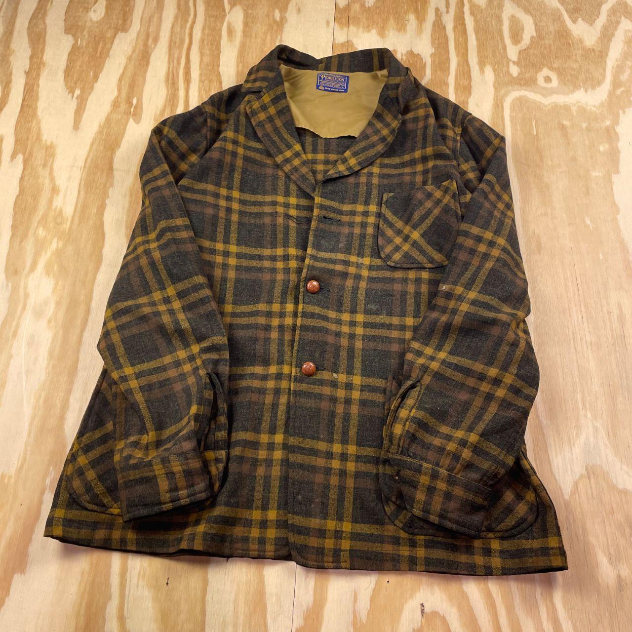 Pendleton Men's Wool Jacket - Brown/Multi - L – V… - image 3