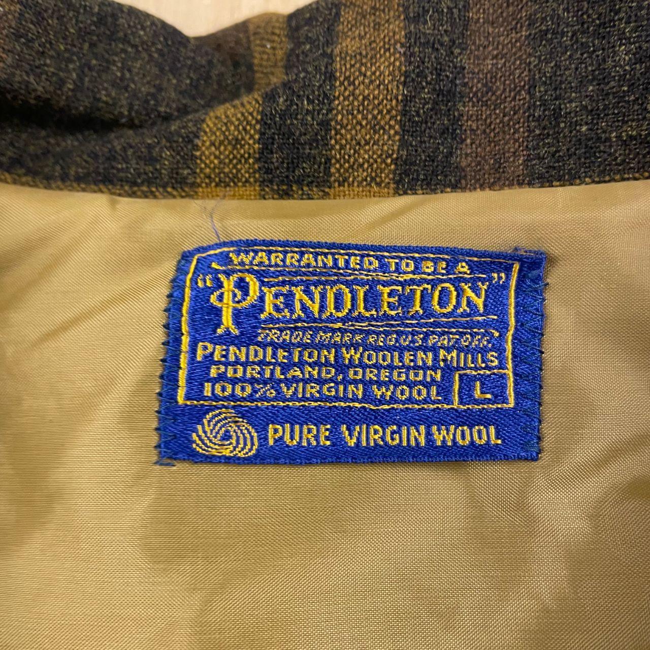 Pendleton Men's Wool Jacket - Brown/Multi - L – V… - image 6