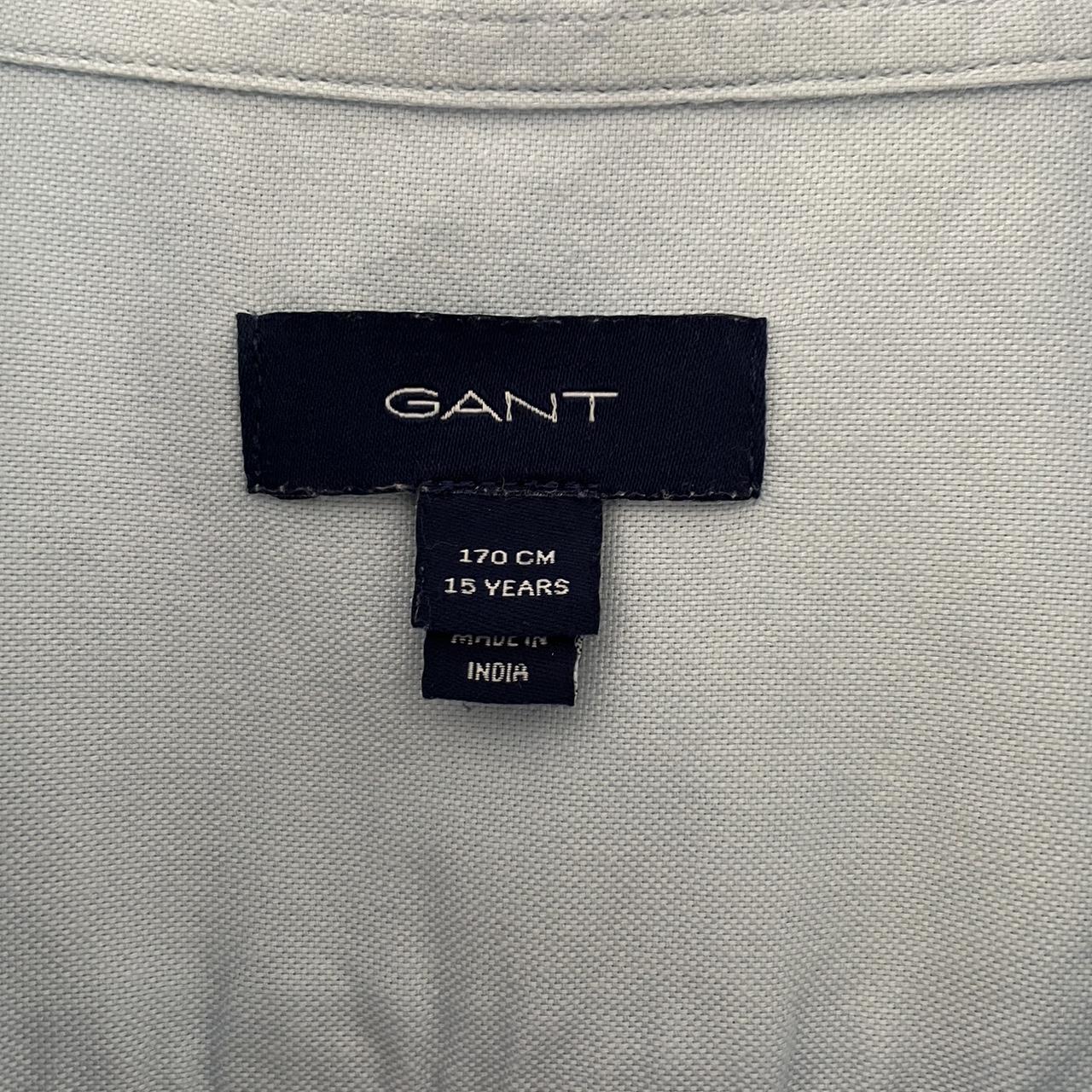 Sky Blue Gant Shirt Size 15 (Fits as an... Depop