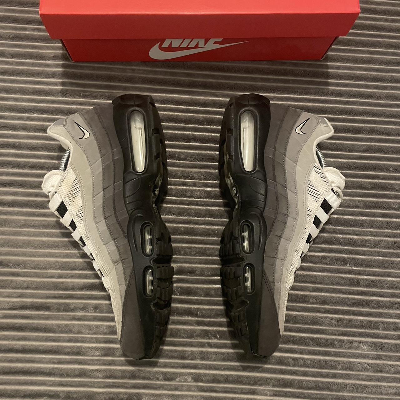 Nike Air Max 95s - granite colourway Slight... - Depop