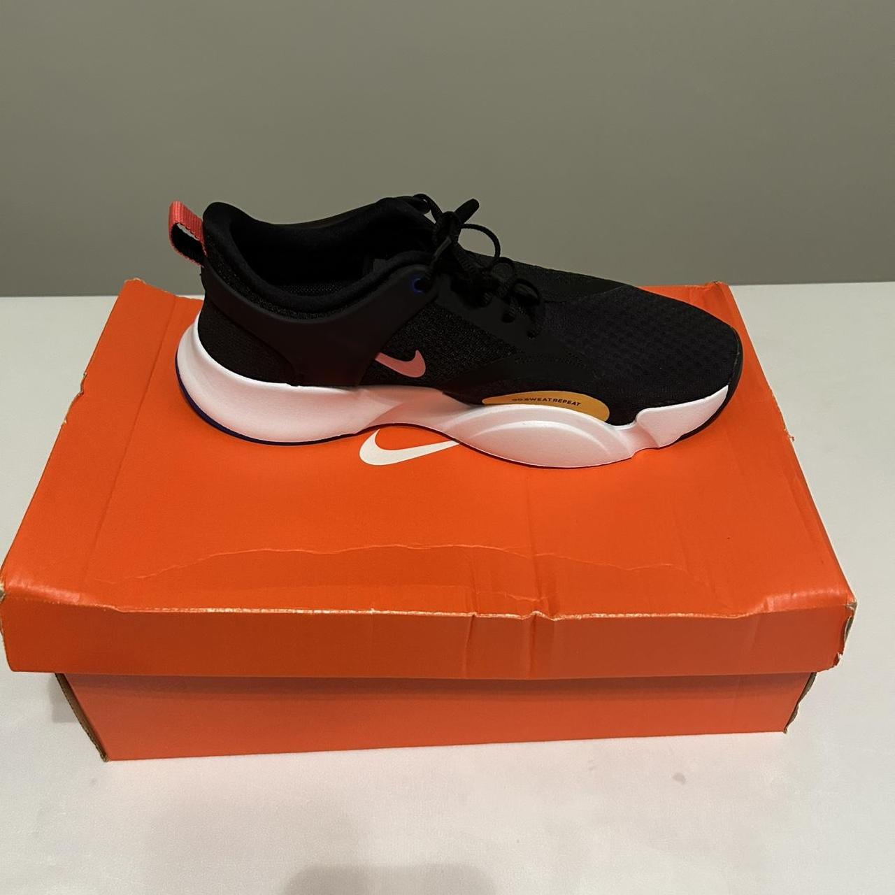 nike superrep go black and orange