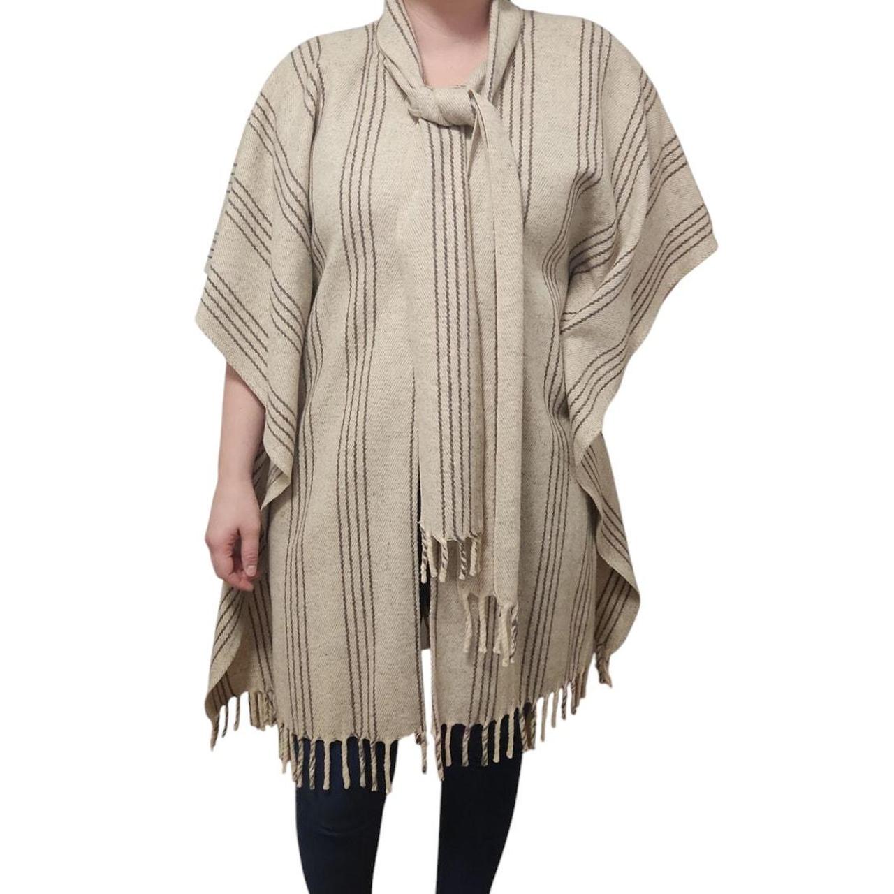 Source Unknown Women's Jacket - Cream/Grey - One … - image 1