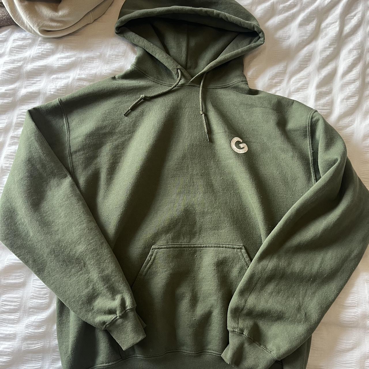Green goose and gander hoody size medium Depop
