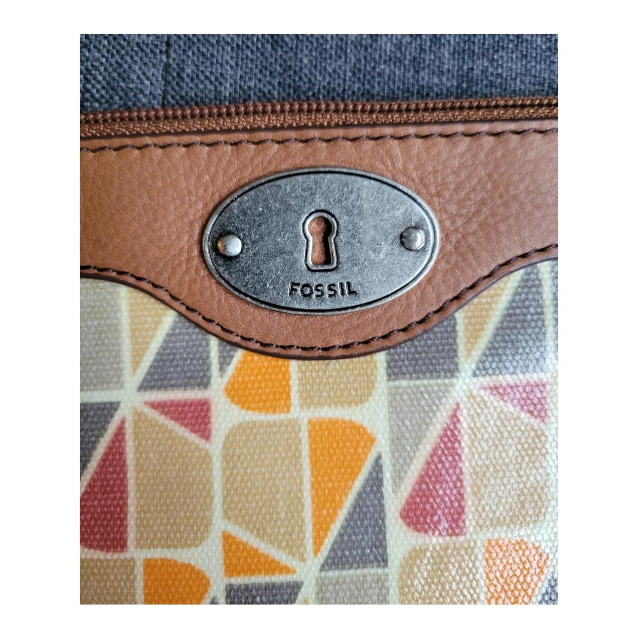 Fossil Women's Bag - Brown/Multi – Fossil Key-Per… - image 2